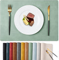 MOSAYT Vinyl Placemats Set of 8-12 X 17 Inch by MOSAYT