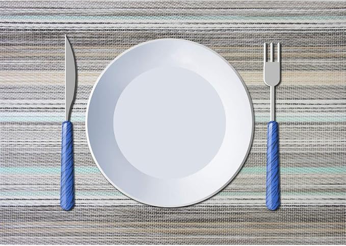 PIGCHCY Stylish Placemats for Dining Table Set of 6, Thicker and Tighter - Image 5