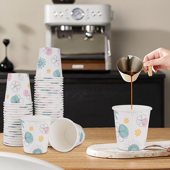 Lamosi 300 Pack 5 oz Paper Cups, Disposable Small Bathroom Water Cups | Mini - Image 4