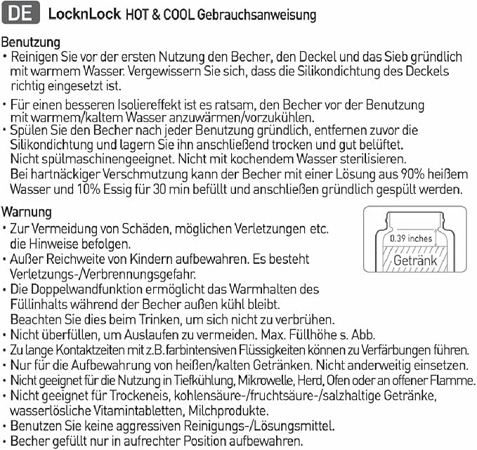 LocknLock Metro Mug, Premium 18/8 Stainless Steel Metal, Double Wall Insulated - Image 7
