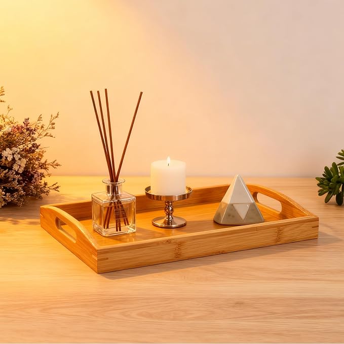 2-Pack Bamboo Serving Trays - Image 7