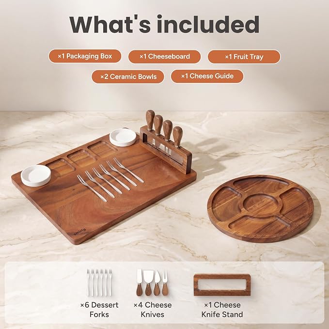 SMIRLY Charcuterie Board Set - Image 2