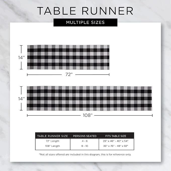 DII Woven Basics Collection 100% Cotton Knit Table Runner - Image 8