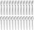 Unokit 24-Piece Forks and Spoons Set by Unokit