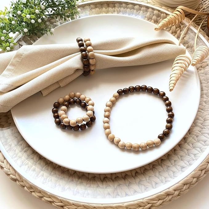 Napkin Rings Set of 6 - Image 3
