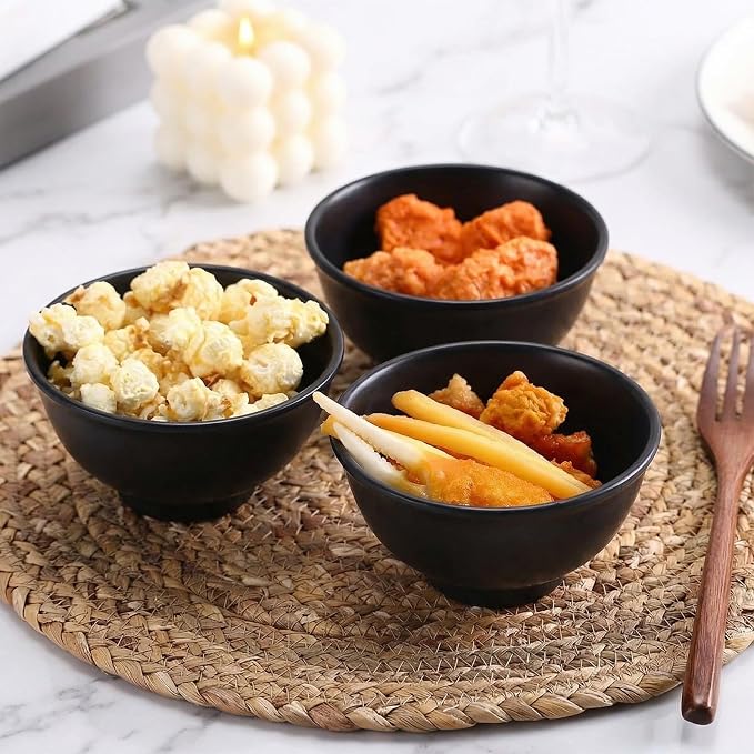 Tioncy 50 Pcs Bowls Set Unbreakable Dessert Soup Salad Bowls - Image 7