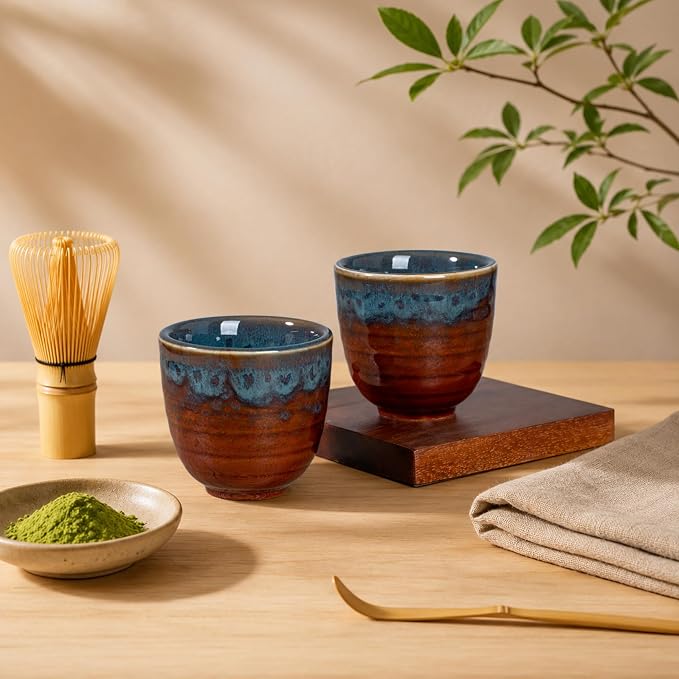 Ceramic Japanese Tea Cups, 5 oz Tea Cup, Chinese Tea Cup, Asian Teacup - Image 7