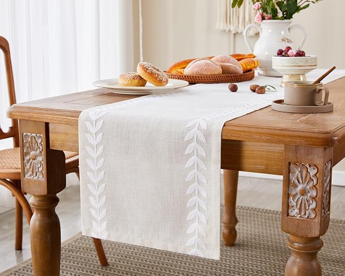 Wracra Embroidered Table Runner - Image 5