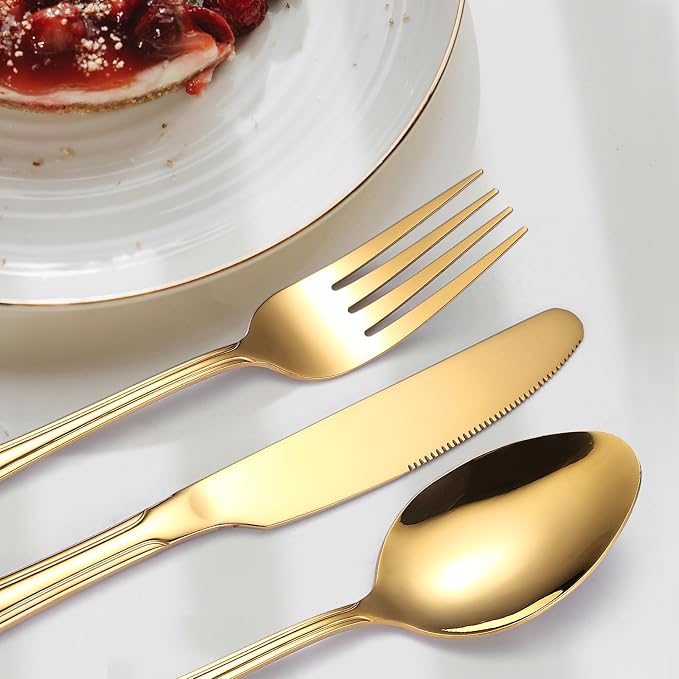 20 Pieces Stainless Steel Silverware Set - Image 4