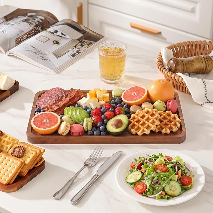 Large Wooden Tray and Platter, Large Charcuterie Boards, Cheese boards - Image 6