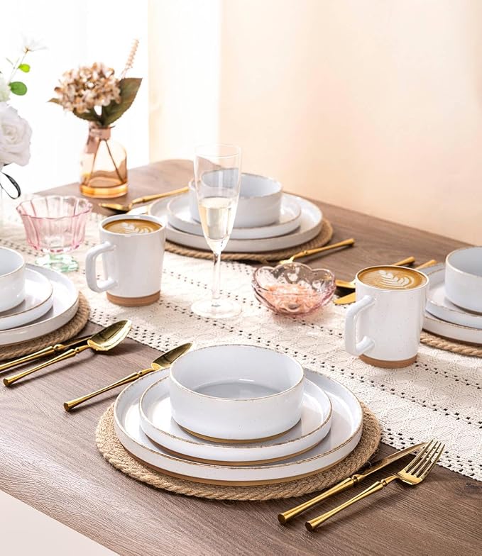 AmorArc Stoneware Dinnerware Sets - Image 5