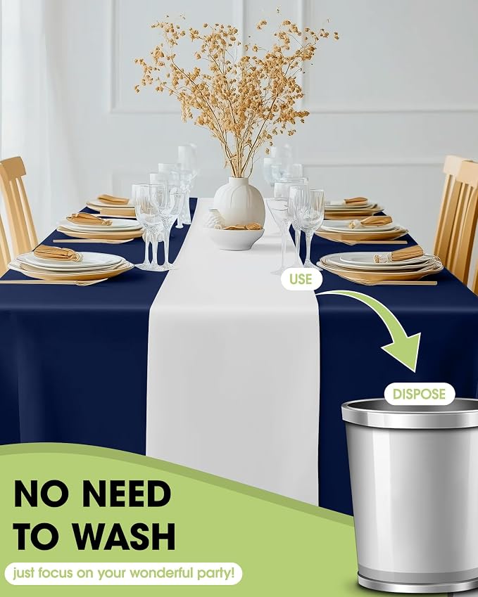 Pureegg White Plastic Table Runners - Image 4