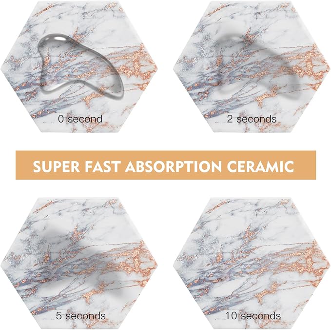 Marble Coasters, Coffee Bar Decor - Image 5