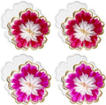 4 Pcs 3.34" Flower Agate Silicone Coaster Molds by JDHSilicone