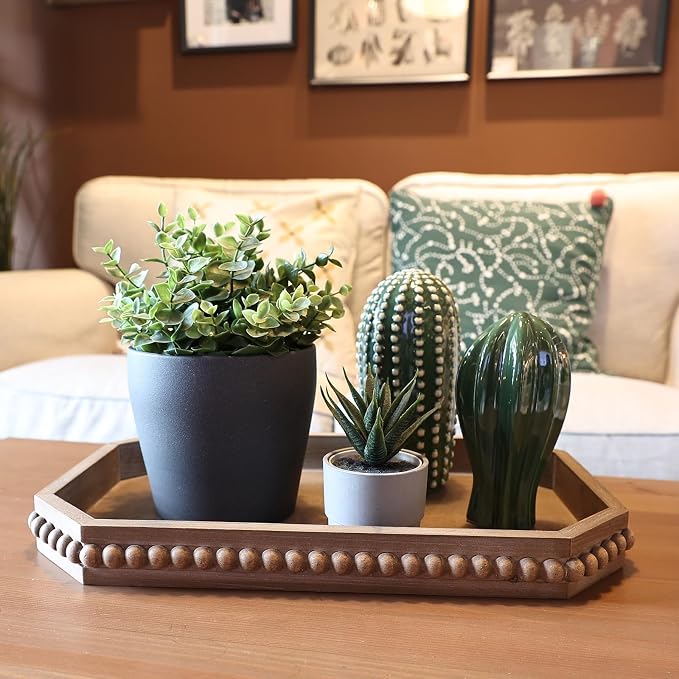 Hrastany Wood Rustic Serving Tray - Image 3
