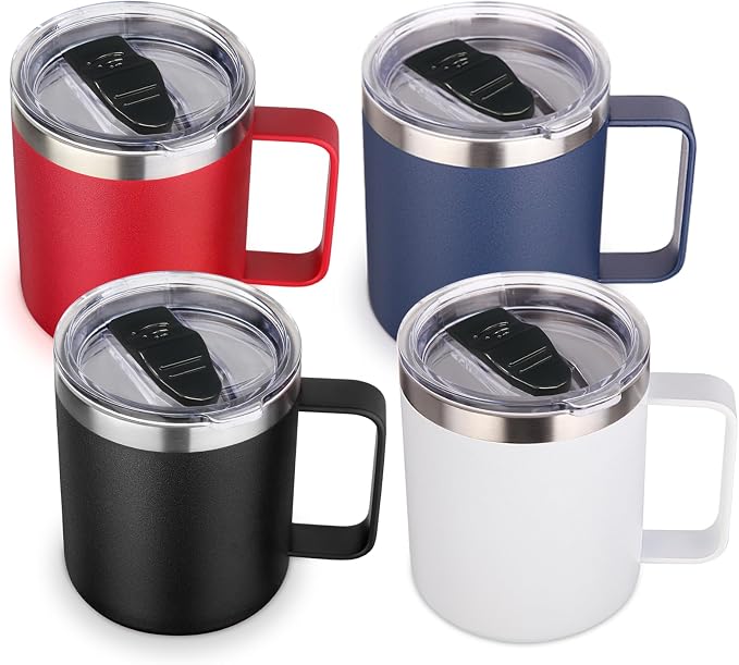 Volhoply 14oz Insulated Stainless Steel Coffee Mug by LiveFully%EF%BC%8CDrinkFreely%E2%80%94KeepGoingwithVolhoply%EF%BC%81