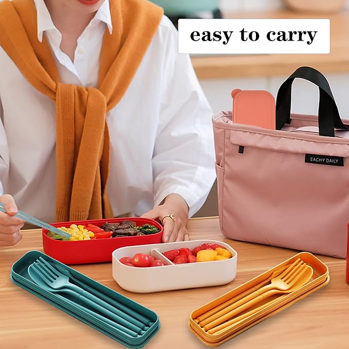 Travel Utensils, Reusable Utensils Set - Image 6