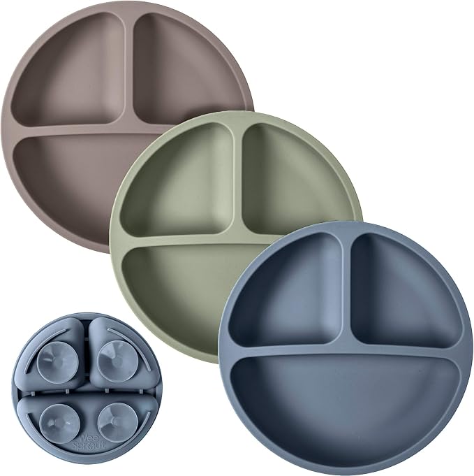 WeeSprout Suction Plates for Babies & Toddlers by WeeSprout