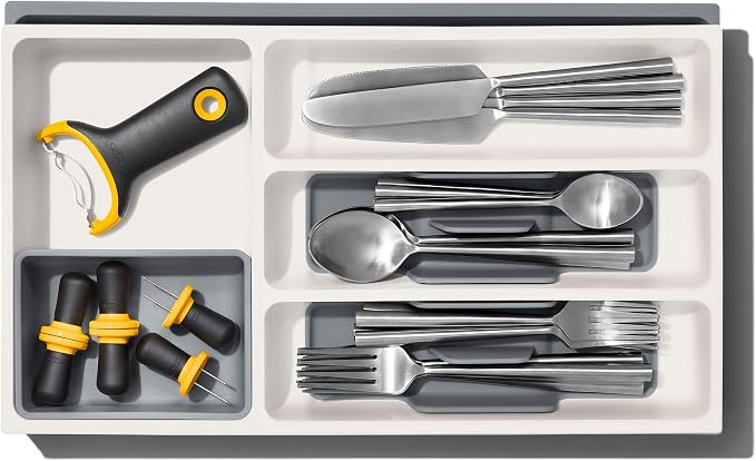 OXO Good Grips Kitchen Drawer, Expandable Utensil Organizer - Image 4