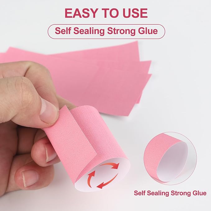 Germiwipe 500 Pcs Self-Adhesive Napkin Bands | Disposable Paper Napkin Rings - Image 5
