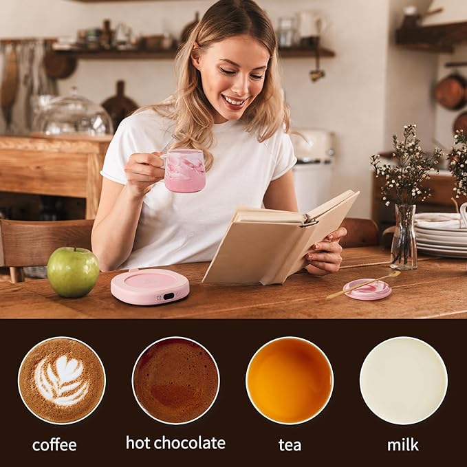 Coffee Mug Warmer & Not A Day Mug Set, Coffee Cup Warmer - Image 5