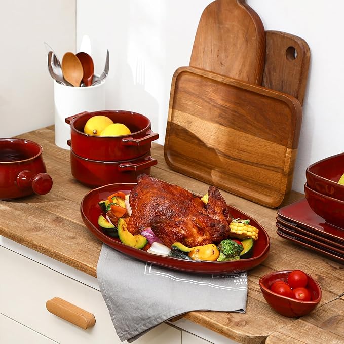 vicrays Ceramic Serving Platter Tray - Image 4