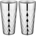 Beasea Stainless Steel Cups 19 oz, 2 Pack Large 18.6oz 550ml Stainless Steel by Beasea