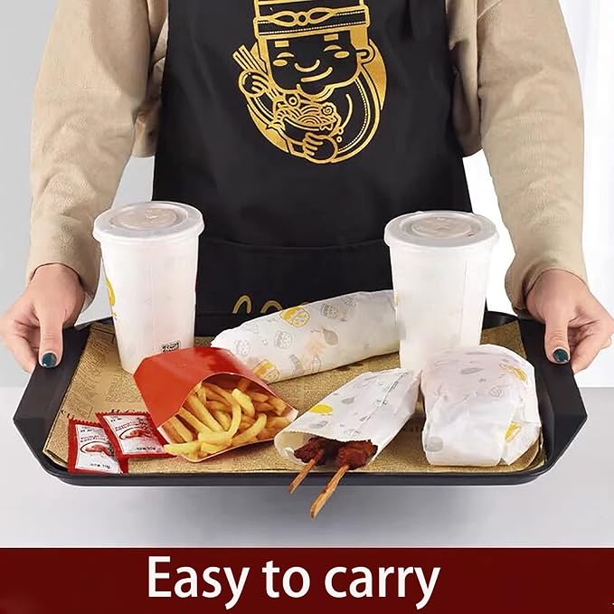 Cedilis 12 Pack Plastic Fast Food Trays - Image 4