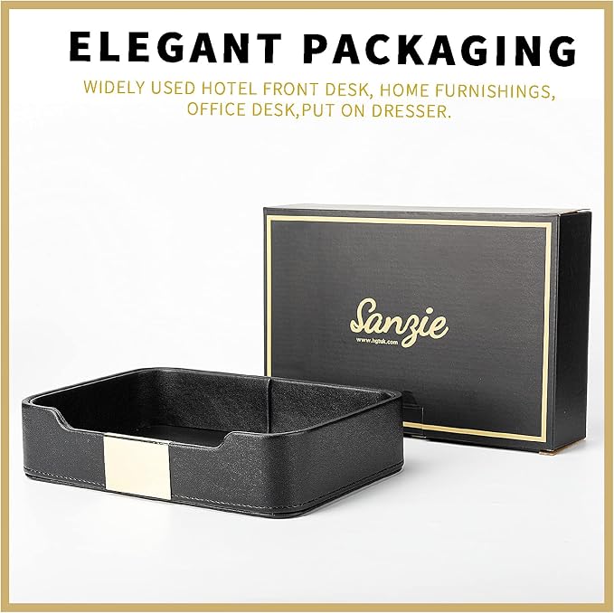 Leather Tray Organizer, Valet Tray Key Bowl | Leather Catchall Tray - Image 4
