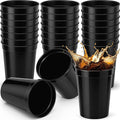 Yungyan 24 Pack 12 oz Stadium Cups Reusable Plastic Cups Blank Drink Stadium by Yungyan