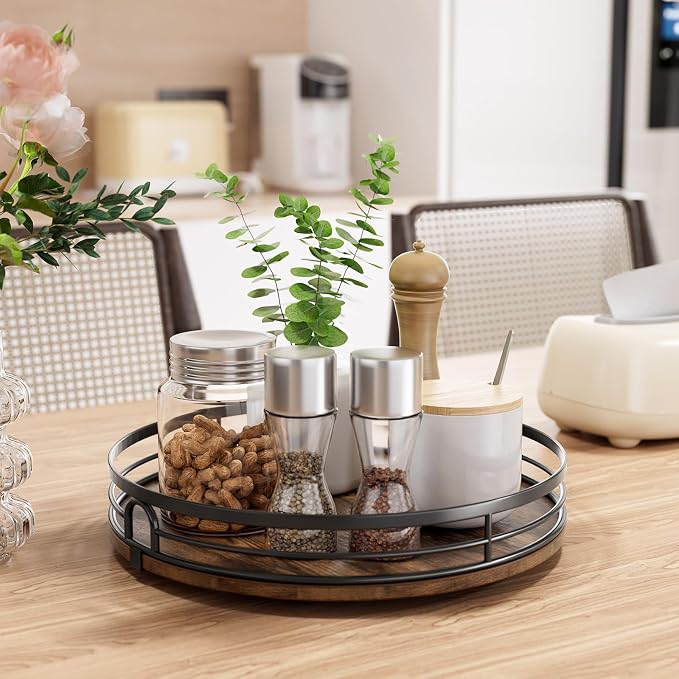 LAMU 12'' Lazy Susan Turntable Organizer - Image 2