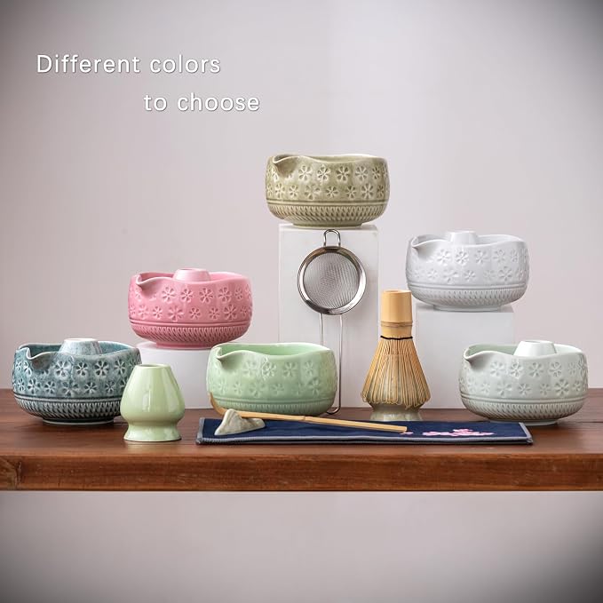 Buucup Matcha Whisk Set, Ceramic Matcha Kit - Image 8
