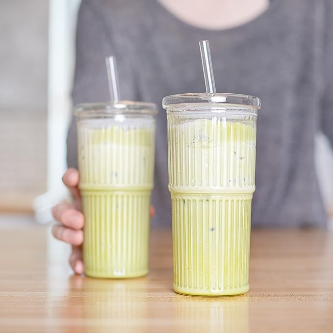 Birchland All Glass Iced Coffee Cup - Image 3