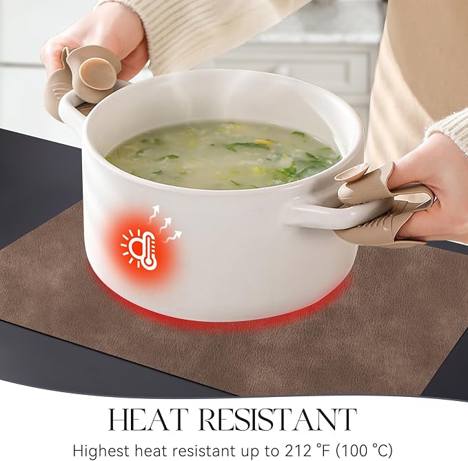 MOSAYT Vinyl Placemats Set of 8-12 X 17 Inch - Image 3