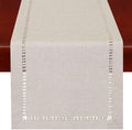 Grelucgo Handmade Hemstitched Polyester Rectangle Table Runners by Grelucgo