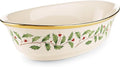 Lenox Holiday Porcelain Christmas Serving Bowl, 34oz | dishwasher safe | by Lenox