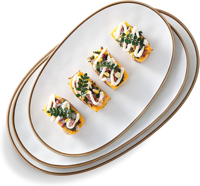 Ceramic Oval Serving Platter - Image 7