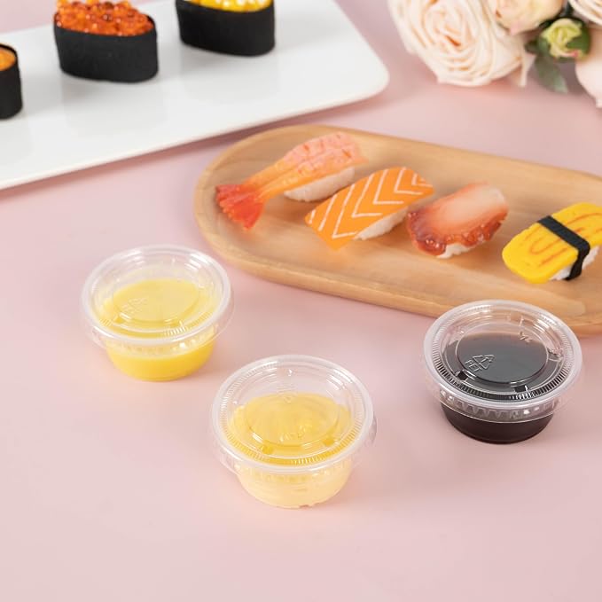 HOMIP 300PACK 2oz Plastic Portion Cups - Image 5