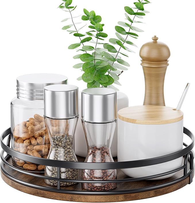 LAMU 9'' Lazy Susan Turntable Organizer - Image 9