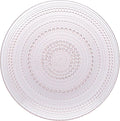 Fortessa Jupiter Hobnail Glass, 10.5" Dinner Plate by Unknown