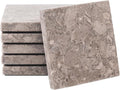 Radicaln Square Marble Coasters Set of 6 by RADICALn