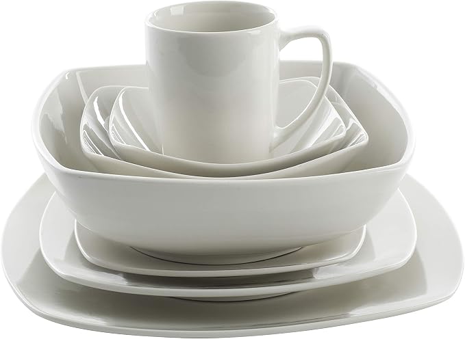 Gibson Home Zen Buffetware 39 Piece Dinnerware Set - Image 3