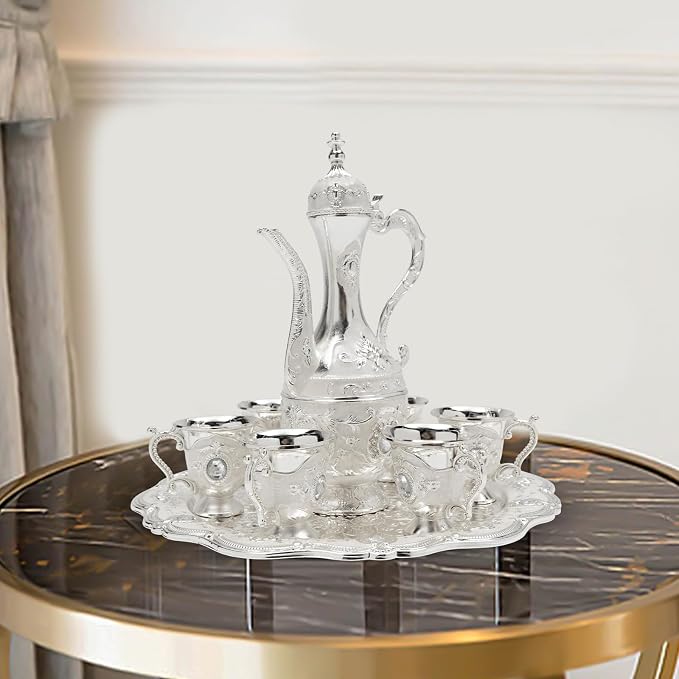 Turkish Tea Set, Vintage Coffee Pot - Image 2
