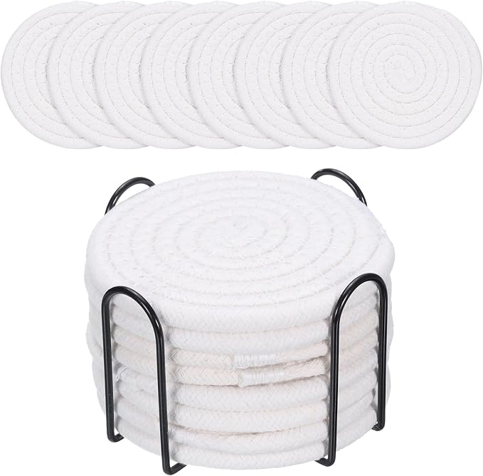 uxcell 8 Pcs Drink Coasters by uxcell
