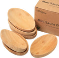Mini Serving Dishes, Bamboo Small Appetizer Plates by ZTHapwaKitchen