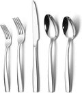 Onader 40 Piece Heavy Duty Silverware Set, Stainless Steel Flatware Cutlery Set by Onader