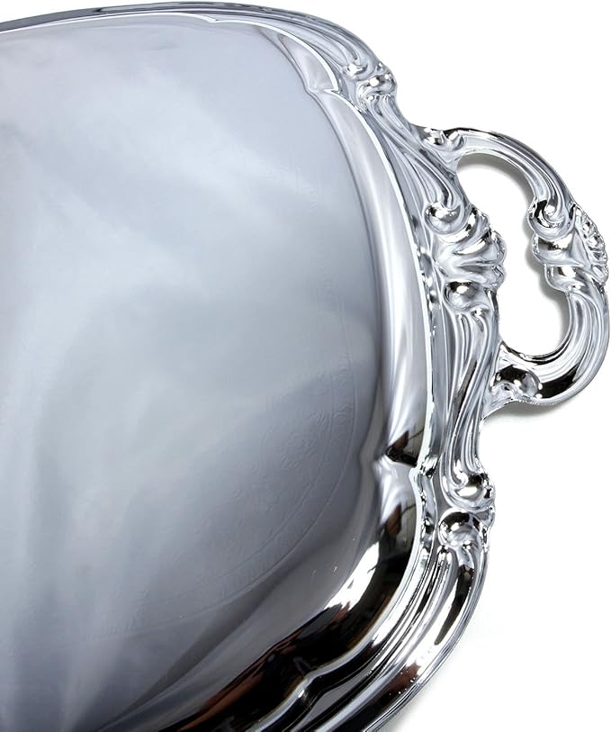 21-Inch x 13.5-Inch Elegant Victoria Floral Engraved - Image 6