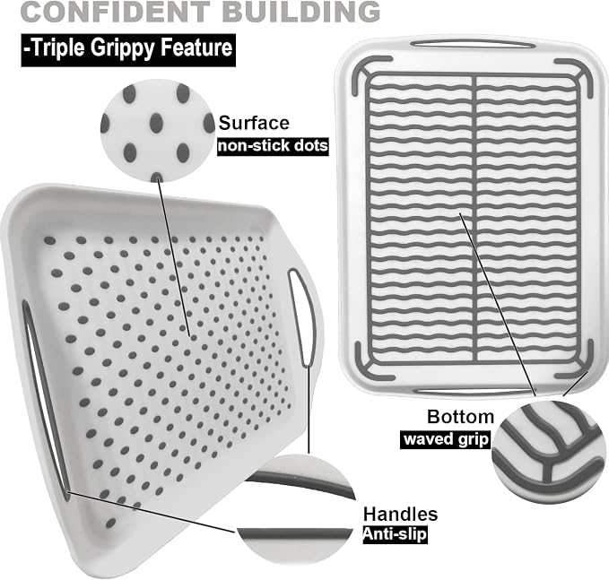 Large Non Slip Serving Tray - Image 2