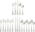 Amazon Basics Silverware Set, Stainless Steel Flatware, Dishwasher Safe by AmazonBasics