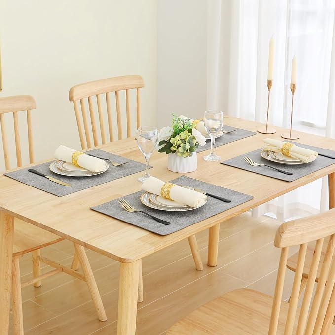 Homaxy PU Faux Leather Placemats - Image 8